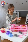 Сушилник с кухненски комплект, 25 части, TECHNOK, Украйна