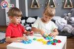 Мозайка за най-малките, размер на елемента 4см, 40 части, TECHNOK, Украйна