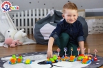 Раничка с много колички и пътни знаци 23х21х13см TECHNOK, Украйна