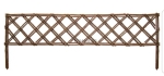 Декоративна ограда , дървена , 100х35см