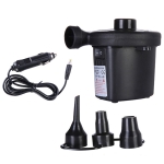 Електрическа помпа 12V/220V с 3 накрайника за надуваеми лодки, дюшеци, басейни, матраци AC/DC
