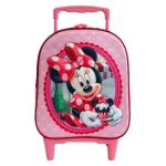 3D раница с колелца и телескопична дръжка Мини Маус, Minnie Mouse