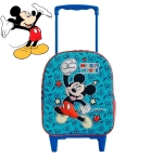 3D раница с колелца и телескопична дръжка Мики Маус, Mickey Mouse