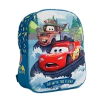 3D раница за детска градина Колите, CARS GO with the flow