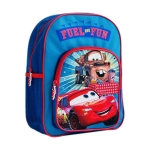 Раница за детска градина с голям и малък джоб, Колите, CARS Fuel and Fun