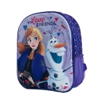 3D раница за детска градина Замръзналото кралство Елза и Олъф, FROZEN Elsa, Olaf