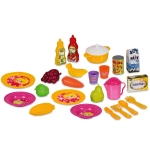 Комплект пазарска количка с продукти, 31х21х58см, DEDE