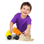 Комплект кинетичен пясък със самосвал, DEDE