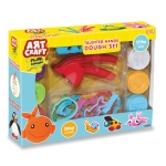 Комплект пластелини с морски формички, инструменти и преса, DEDE