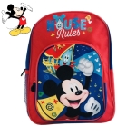 Раница за детска градина с голям и малък джоб, Мики Маус, Mickey Mouse