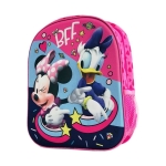 3D раница за детска градина Мини Маус, Minnie Mouse BFF