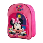Раница за детска градина с голям и малък джоб, Мини Маус, Minnie Mouse Made you SMILE