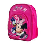 Раница за детска градина с голям и малък джоб, Мини Маус, Minnie Mouse Go For It