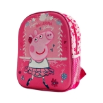 3D раница за детска градина Пепа Пиг, Peppa Pig Ballerina