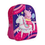3D раница за детска градина Пепа Пиг Еднорог, Peppa Pig UNICORN