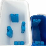 Комплект хладилни кутии, пасивни, ATLANTIC, 24+10 L, Син