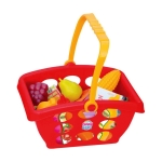 Комлект кошница за пазаруване с продукти, 19х26х12см, DEDE