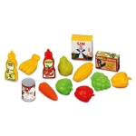 Комлект кошница за пазаруване с продукти, 19х26х12см, DEDE