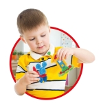 Конструктор Кактус с фигури в кофа, 80 части, DEDE