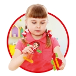 Конструктор Кактус - Град, 75 части, DEDE