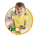 Конструктор Кактус - Ферма, 75 части, DEDE