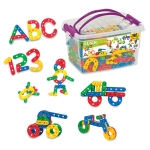 Конструктор Click clack, 192 части, DEDE
