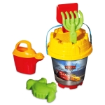 Комплект кофичка замък с аксесоари на Колите / Cars, 19øx35см, DEDE