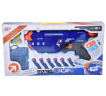 2в1 Пистолет с 6 меки стрели и 800 водни бомби SPACE GUN