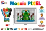 Мозайка пиксел пчеличка 1188 части, TECHNOK, Украйна