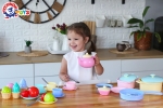 Кухненски комплект с хранителни продукти, 50 части, TECHNOK, Украйна