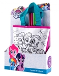 Чанта за оцветяване My Little Pony с 6 измиващи се флумастери Моето малко пони