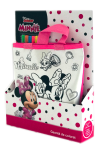 Чанта за оцветяване Minnie Mouse с 6 измиващи се флумастери Мини Маус