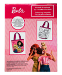 Чанта за оцветяване Barbie с 6 измиващи се флумастери Барби