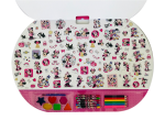 Гига блок MINNIE MOUSE 5в1 огромен блок с бои, пастели, моливи и стикери Мини Маус Мега блок