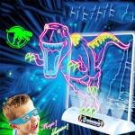 3D Светеща магическа дъска за рисуване Magic Drawing Board, Creative Kids Children Pen