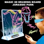 3D Светеща магическа дъска за рисуване Magic Drawing Board, Creative Kids Children Pen
