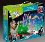 3D Светеща магическа дъска за рисуване Magic Drawing Board, Creative Kids Children Pen