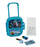 Комплект куфарче с колелца с продукти за оцветяване FROZEN Замръзналото кралство