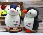 Пингвин 'I love you', 24см , 4 цвята