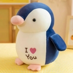 Пингвин 'I love you', 24см , 4 цвята