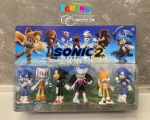 Комплект 6 фигурки Соник 2 , SONIC 2