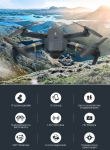 Сгъваем мини ДРОН 998 Pro с 4К камера WiFi връзка за начинаещи пилоти Micro Foldable Drone Set