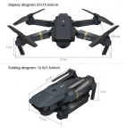 Сгъваем мини ДРОН 998 Pro с 4К камера WiFi връзка за начинаещи пилоти Micro Foldable Drone Set
