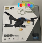 Сгъваем мини ДРОН 998 Pro с 4К камера WiFi връзка за начинаещи пилоти Micro Foldable Drone Set