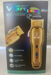 Професионална Машинка за подстригване VOYAGER VGR 650, Стоманено острие, LCD дисплей, 6 приставки
