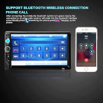 Мултимедия MP5 плейър 7010B Bluetooth V2.0 Автомобилен аудио + КАМЕРА ЗА ПАРКИРАНЕ