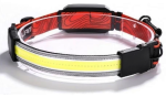 LED Челник-Лента, Фенер TM-G13 за глава с Акумулаторна батерия, 3 режима, USB