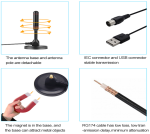 Дигитална антена HDTV, 4K, Antena Digital TV