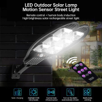 КОМПЛЕКТ 5бр.Соларна ДВОЙНА LED лампа, със стойкa и дистанционно, DRAGON, 1200W