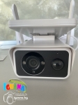 Соларна безжична WiFi камера IP66 , 1080P HD, 2 антени Водоустойчива система за видеонаблюдение